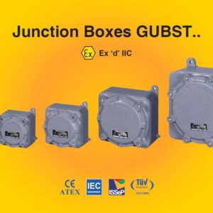 جعبه تقسیم ضدانفجار  Ex d IIC سری GUBST